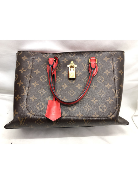 トートバッグ LV モノグラム フラワー トート コクリコ