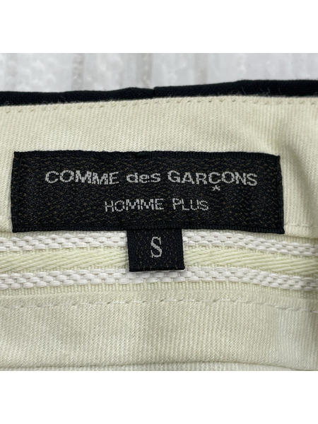 COMME des GARCONS HOMME PLUS AD2020 2タックウールスラックス ブラック (S)