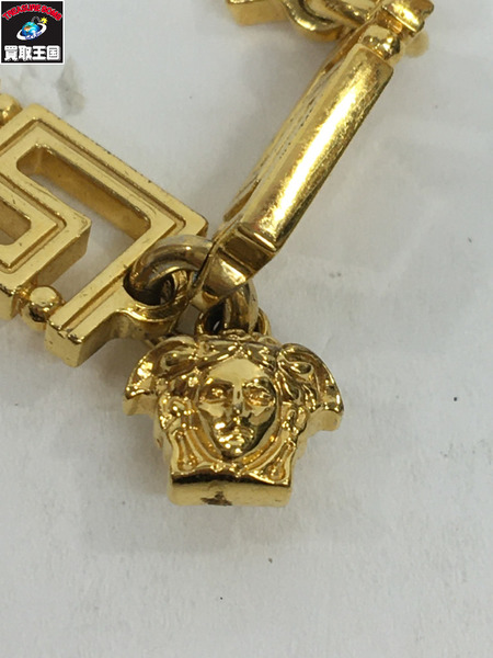 アクセサリー VERSACE メデューサロゴ　グレカマニア　ブレスレット