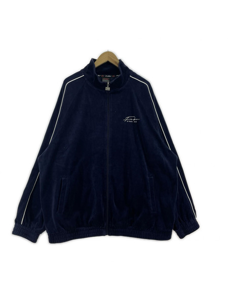 FUBU ジャケット トラックジャケット/ネイビー/XXL
