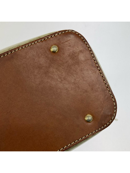 ハンドバッグ CELINE マカダム ハンドバッグ ハーフムーン