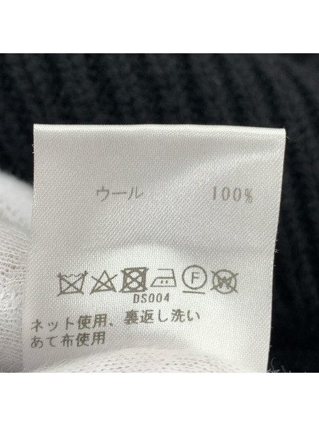 ニット・セーター GALERIE VIE ハーフジップニット 黒