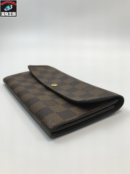 LOUIS VUITTON ルイヴィトン LV N61726 ダミエ ポルトフォイユ サラ 長財布 ロングウォレット
