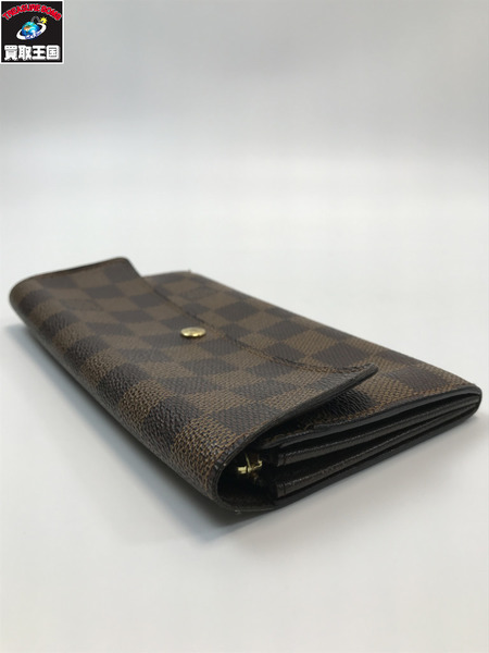 LOUIS VUITTON ルイヴィトン LV N61726 ダミエ ポルトフォイユ サラ 長財布 ロングウォレット