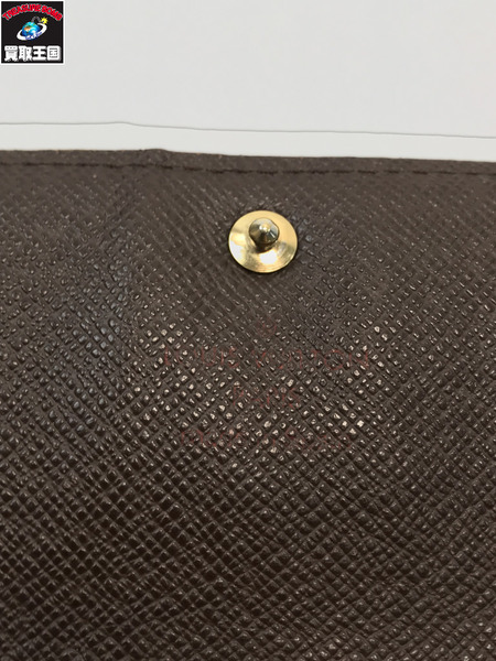 LOUIS VUITTON ルイヴィトン LV N61726 ダミエ ポルトフォイユ サラ 長財布 ロングウォレット