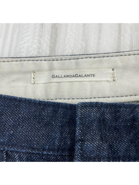 COLLAGE GALLARDAGALANTE ロングスカート 前後スリットデニムロングスカート