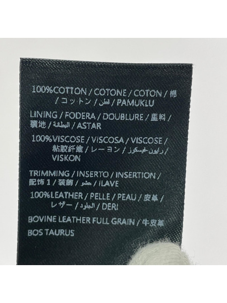 AMIRI Varsity Patch MA 刺繍6パネルキャップ OS ブラック