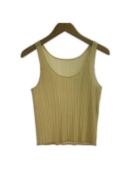 ISSEY MIYAKE キャミソール PLEATS PLEAS プリーツキャミソール