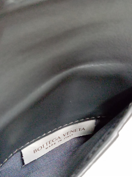 BOTTEGA VENETA/二つ折り コンパクトウォレット/グレー