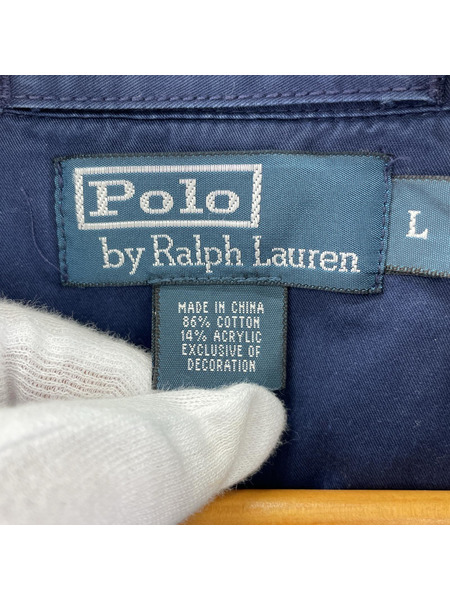 POLO RALPH LAUREN ジップジャケット L NVY[値下]
