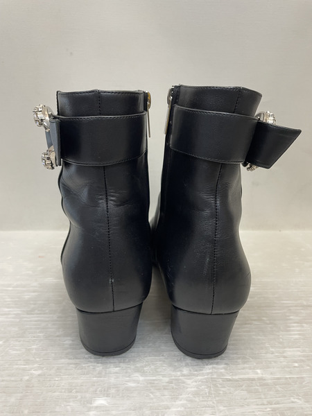 JIMMY CHOO クリスタルバックル ブーツ