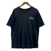 STUSSY 半袖Tシャツ・カットソー 80s 後期 SSカットソー NVY