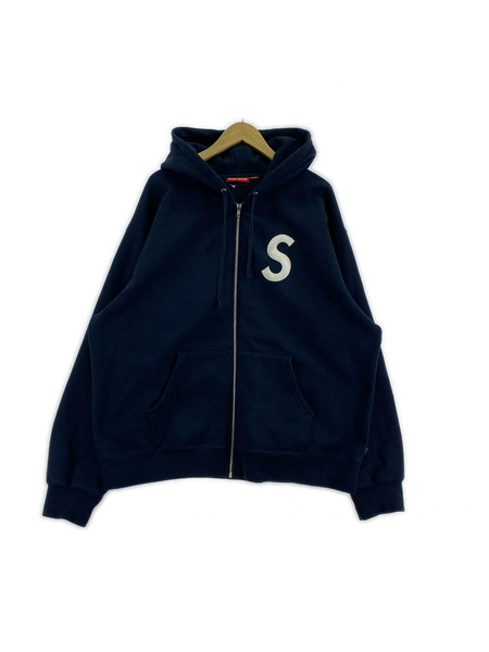 Supreme 24FW S Logo Zip Up Hooded Sweatshirt XL