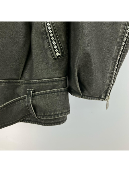 SeaRoomlynn ライダース ECOレザー BIGライダースジャケット