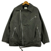 SeaRoomlynn ライダース ECOレザー BIGライダースジャケット
