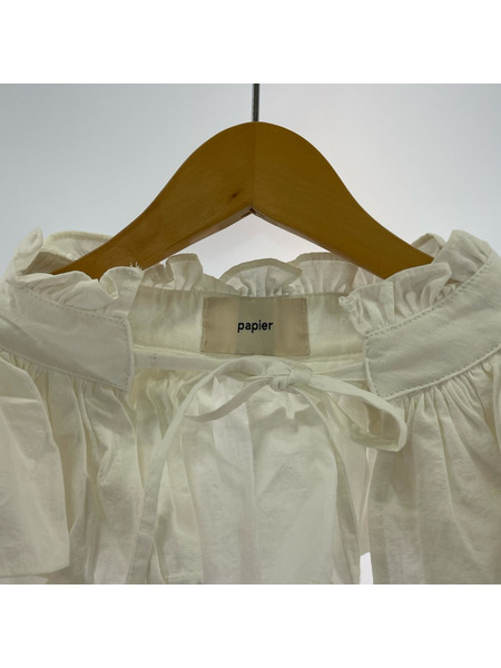 ソノ他 papier Holder blouse ボレロ ホワイト