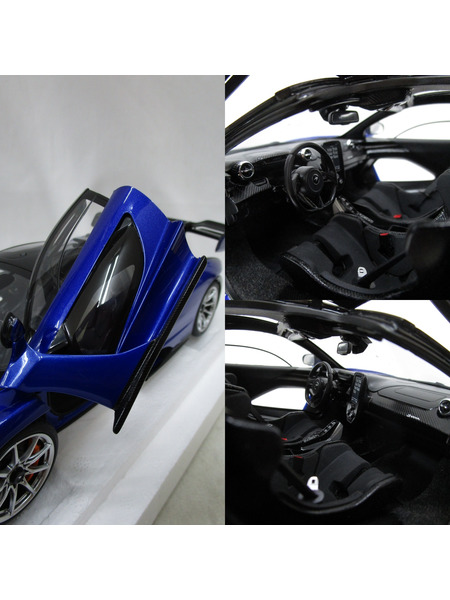 AUTOart 1/18 McLaren Senna  メタリックブルー