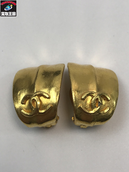 CHANEL シャネル ココマーク イヤリング ゴールドカラー
