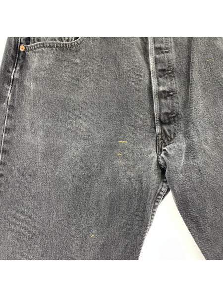 Levi's デニム・ジーンズ 501 black denim pants USA 後染メ