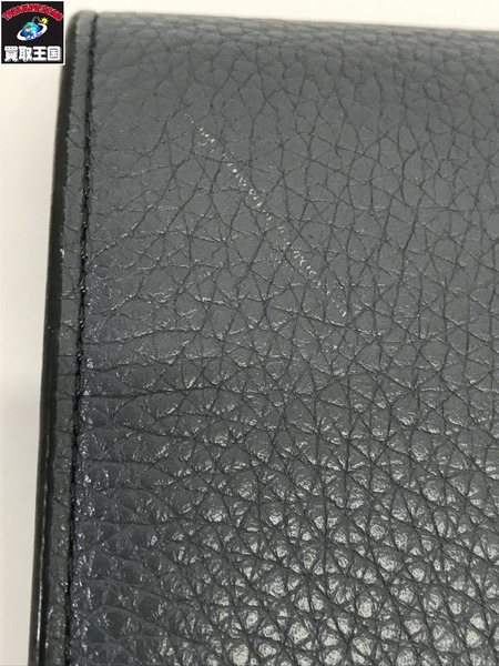 FENDI 長財布 PEEKABOO レザー グレー