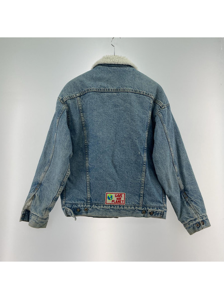 Levi's USA製 ボア デニムジャケット S 70609-0291