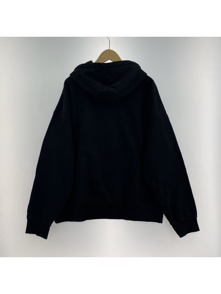 atmos パーカー エンブロイダリーロゴフーディー 黒 XL[値下]