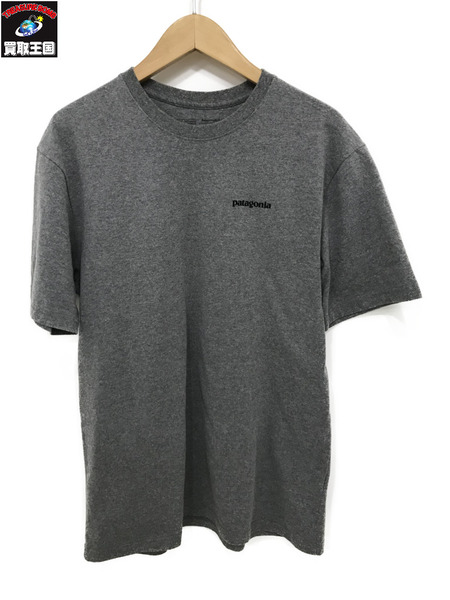 patagonia ﾌｨｯﾂﾛｲ ﾄﾗｳﾄ ﾚｽﾎﾟﾝｼﾋﾞﾘﾃｨｰ Tee 灰 M 