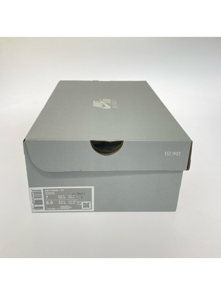 NIKE スニーカー AIR FORCE 1 '07 白 (25.0cm)