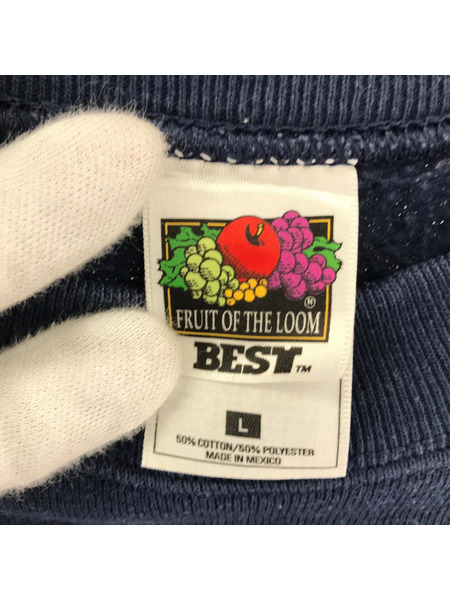 OLD・VINTAGE スウェット・トレーナー FRUIT OF THE LOOM/90s/USA製/ドリンクチーム