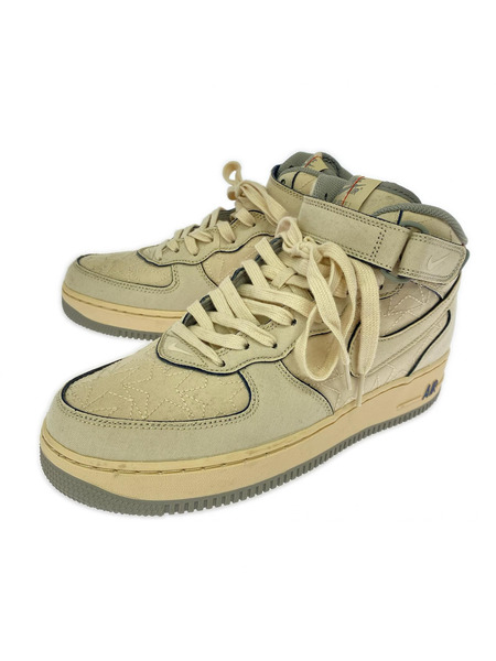 NIKE スニーカー Air Force 1 Mid Pearl White (27.5)