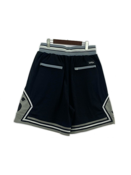 SAPeur ショートパンツ Basket Shorts "Black" (XL)