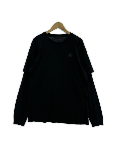 MONCLER 長袖Tシャツ・カットソー LAYERED LS T-SHIRT XS