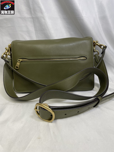 ショルダーバッグ チェーン タビー ショルダーバッグ/カーキ/CY919