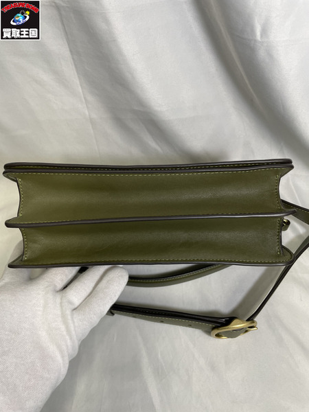 ショルダーバッグ チェーン タビー ショルダーバッグ/カーキ/CY919