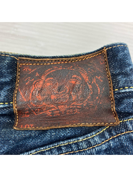 EVISU デニム・ジーンズ 黒カモメ インディゴ (32)