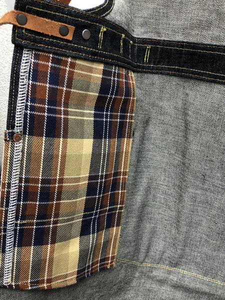 AFRO CAMPING PROD デニムエプロン[値下]