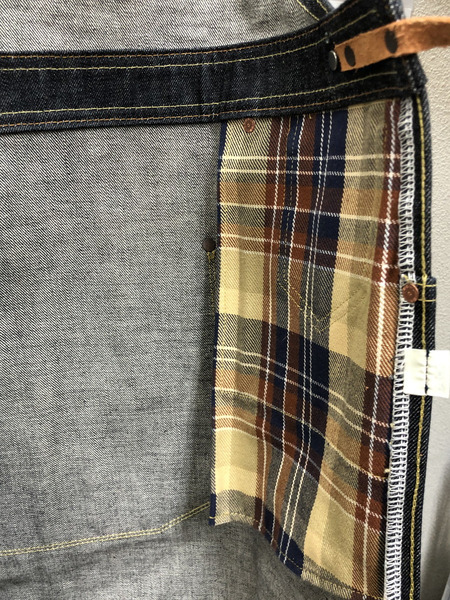 AFRO CAMPING PROD デニムエプロン[値下]