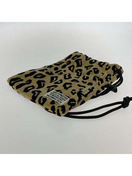 WACKO MARIA ショルダーバッグ WACKO MARIA LEOPARD POUCH