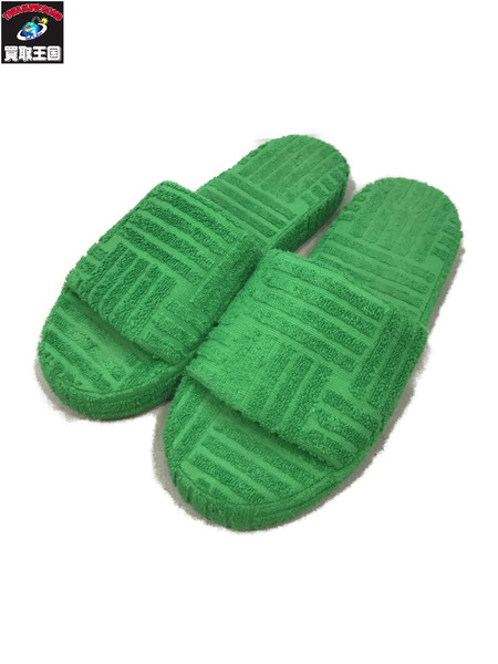 靴 BOTTEGA VENETA リゾートスポンジスライドサンダル