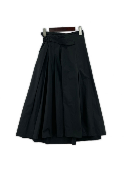 UNITED TOKYO ロングスカート ミリタリーポケットスカート 黒