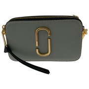 MARC JACOBS ショルダーバッグ スナップショット イエロー/グレー