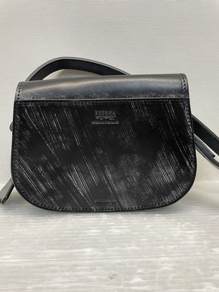 BEORMA LEATHER COMPANY L0048 The Brum ショルダーバッグ ブラック