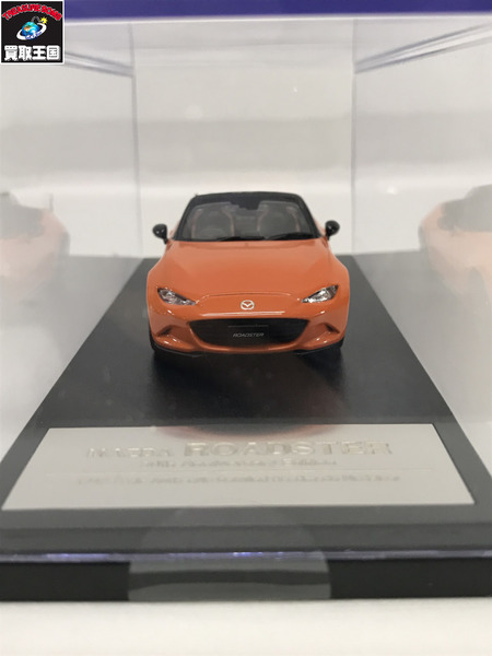 1/43スケールカー 1/43 MAZDA ROADSTER 30th オレンジ