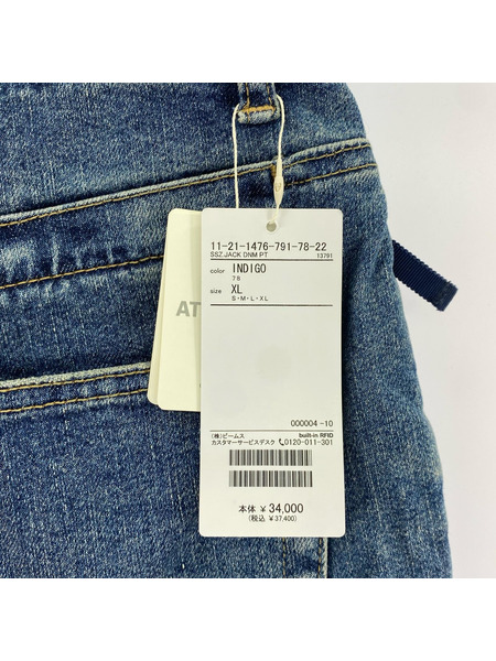 SSZ 25SS JACK DNM PT ワイドデニムパンツ XL