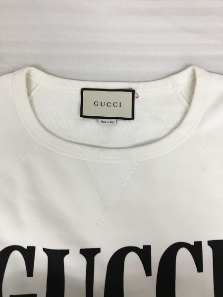 ラグ衣料その他 GUCCI シティ スウェット ラグラン ホワイト(XL)