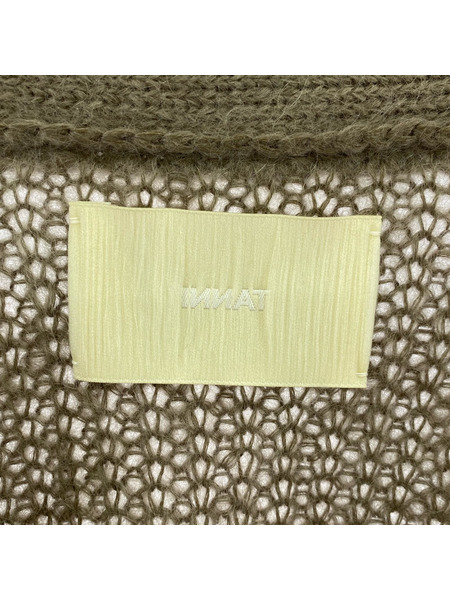 ジャケット INNAT モヘアカーディガン F グレー