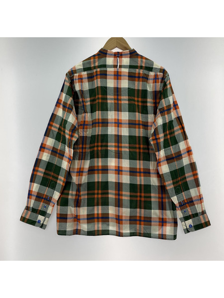 UNDERCOVER 15AW プルオーバーチェックシャツ 3 グリーン UNDERCOVER 15AW プルオーバーチェックシャツ 3 グリーン