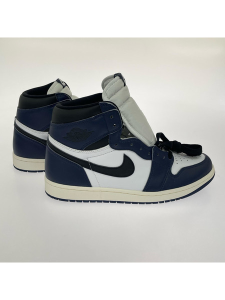 NIKE スニーカー Air Jordan 1 Retro High OG (29.0) 紺