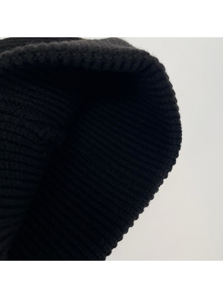 backside club CAP ニットビーニー F ブラック