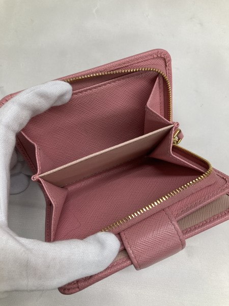 PRADA サフィアーノ 二つ折財布 マルチカラー